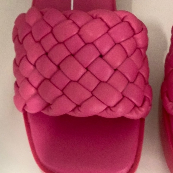 Dolce Vita Fuchsia Braided Mules S8ze 7 Nwot. - Picture 7 of 12